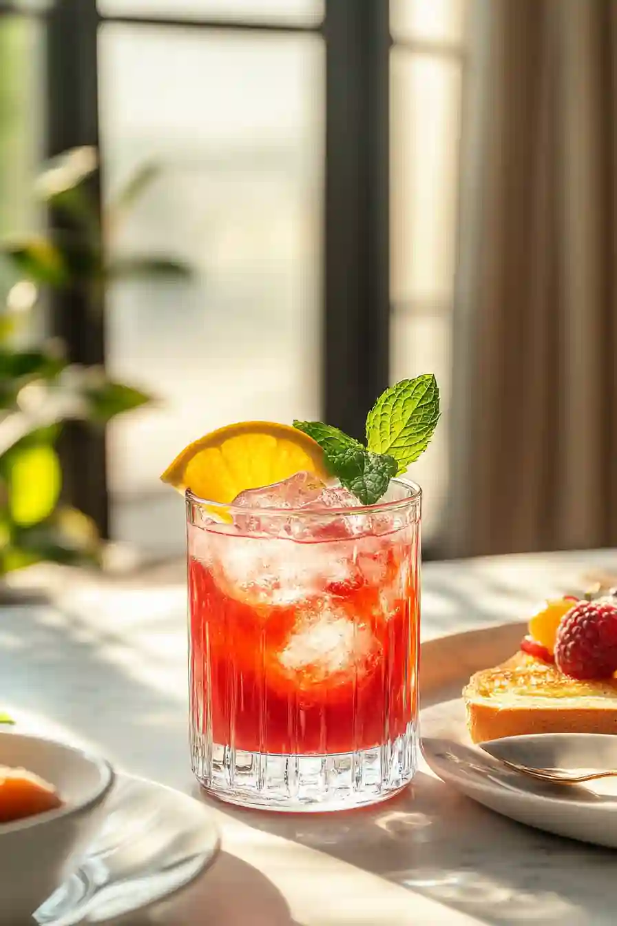served-fruit-juice-glass Served glass of the best fruit juice combination