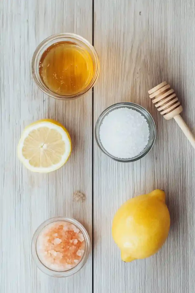 Ingredients for pink salt weight loss recipe