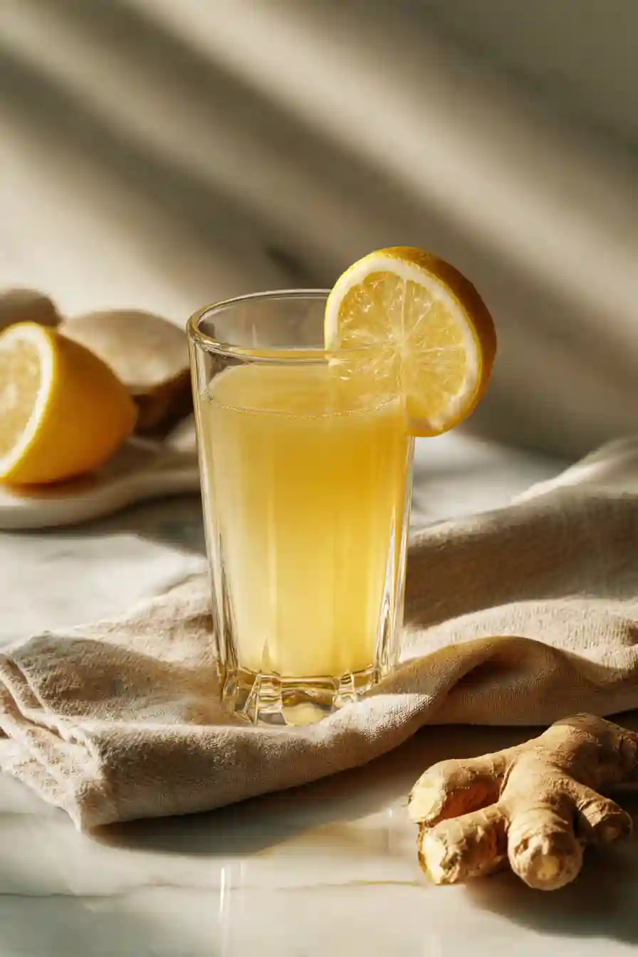 mounjaro-detox-drink-served-glass_compressed served homemade mounjaro detox drink in clear glass with lemon garnish